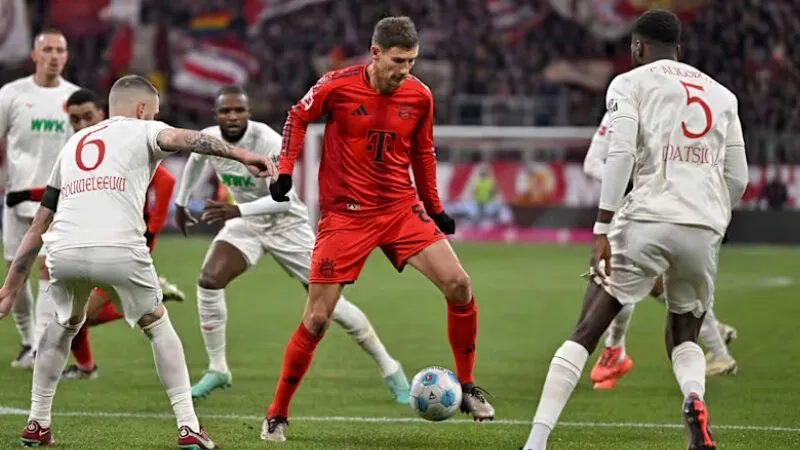 Đội hình dự kiến Augsburg vs Bayern Munich